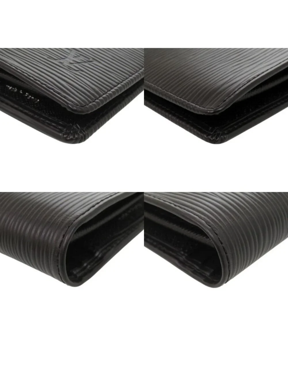 Louis Vuitton Portefeuille Brazza Epi Noir Wallet